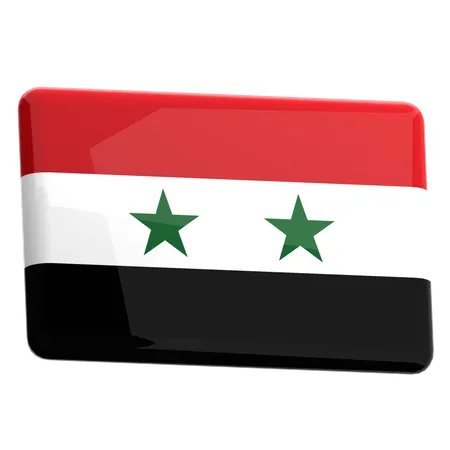 République arabe syrienne  3D Icon