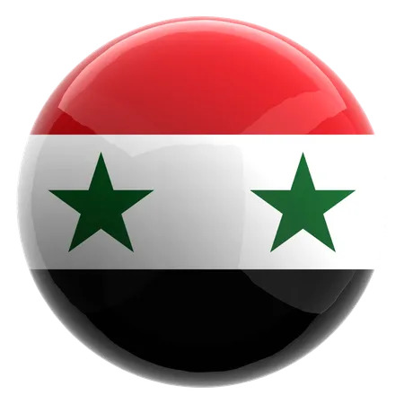 République arabe syrienne  3D Icon