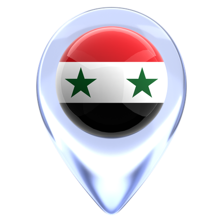 République arabe syrienne  3D Icon