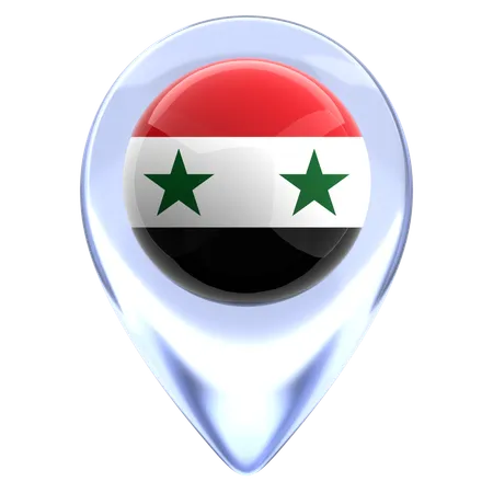 République arabe syrienne  3D Icon