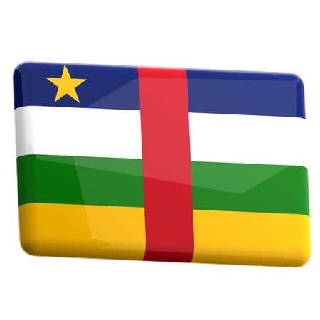 République centrafricaine  3D Icon