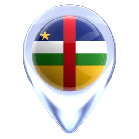 République centrafricaine  3D Icon