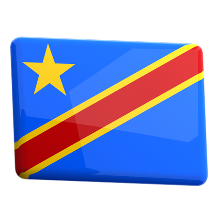 République Démocratique du Congo  3D Icon