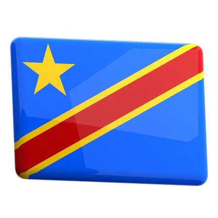 République Démocratique du Congo  3D Icon