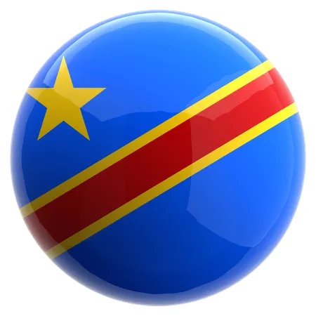 République Démocratique du Congo  3D Icon