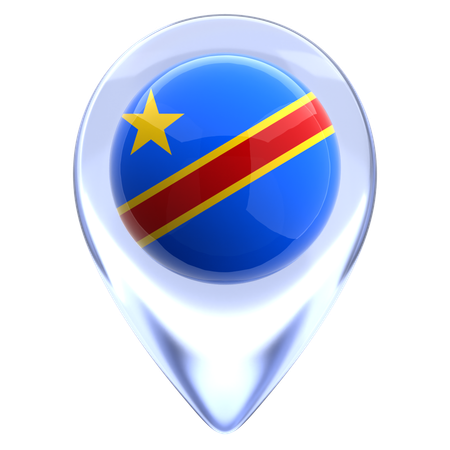 République Démocratique du Congo  3D Icon