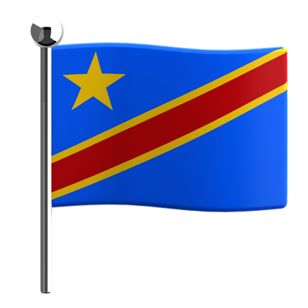 République Démocratique du Congo  3D Icon