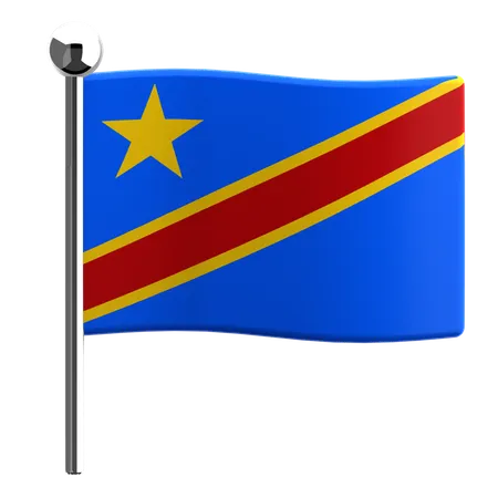 République Démocratique du Congo  3D Icon