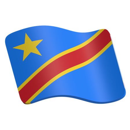 République Démocratique du Congo  3D Icon