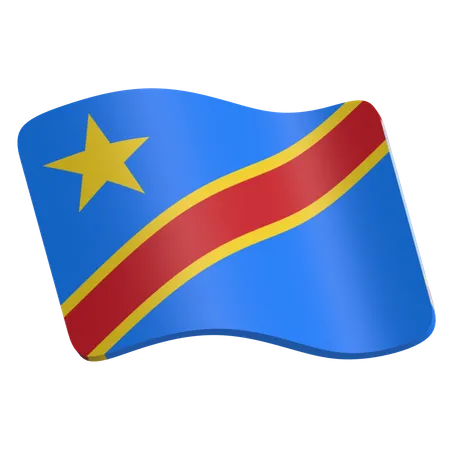 République Démocratique du Congo  3D Icon