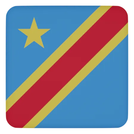 République Démocratique du Congo  3D Icon