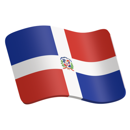 République dominicaine  3D Icon