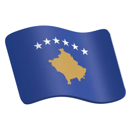 République du Kosovo J  3D Icon