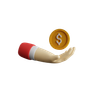 request money emoji 3d