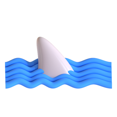 Requin  3D Icon