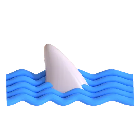 Requin  3D Icon