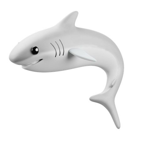 Emoji de requin  3D Icon