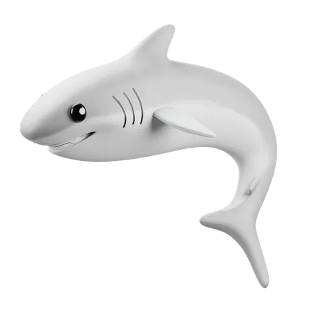 Emoji de requin  3D Icon