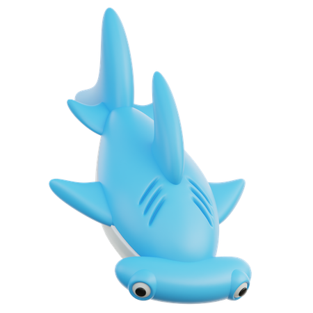 Requin-marteau  3D Icon