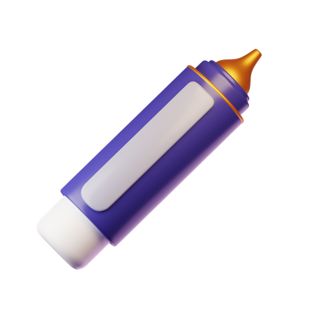 Resaltador  3D Icon