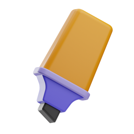 Resaltador  3D Icon