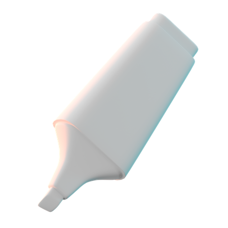 Resaltador  3D Icon