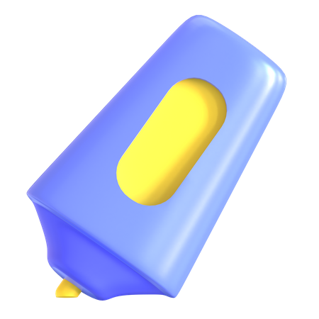 Resaltador  3D Icon
