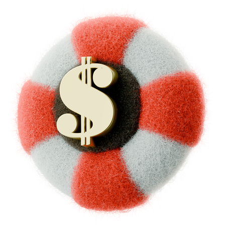 Rescate financiero  3D Icon