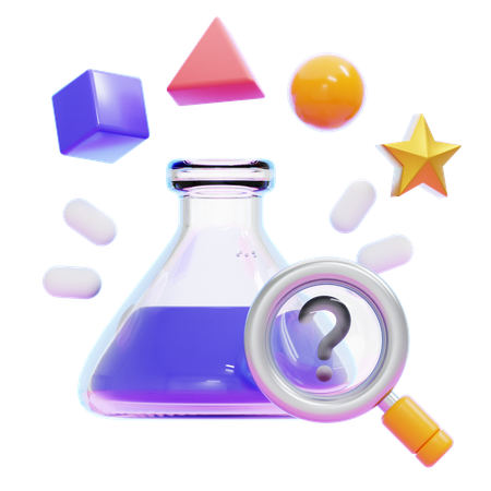 RESEARCH  3D Icon