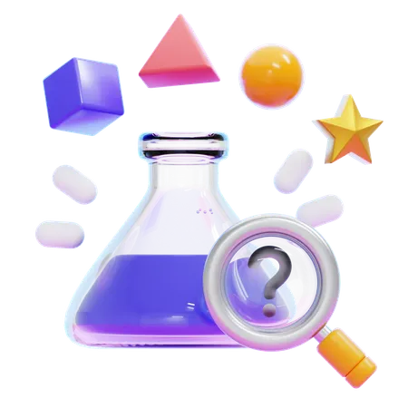 RESEARCH  3D Icon