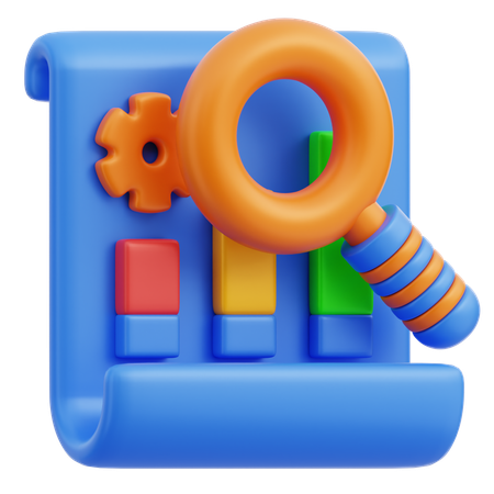 연구  3D Icon