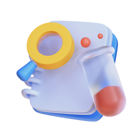 Research  3D Icon