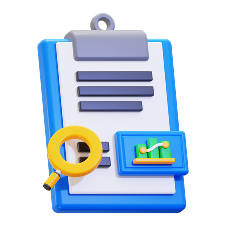 Research  3D Icon