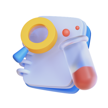 Research  3D Icon