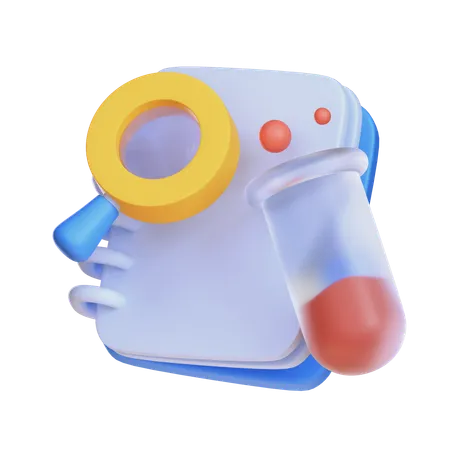 Research  3D Icon