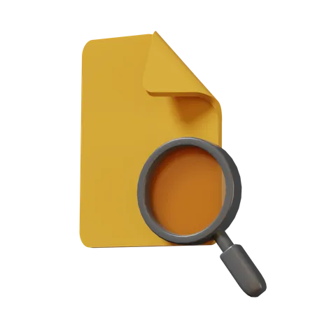 Research  3D Icon