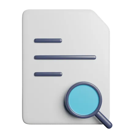 Research  3D Icon