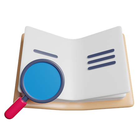 Research  3D Icon