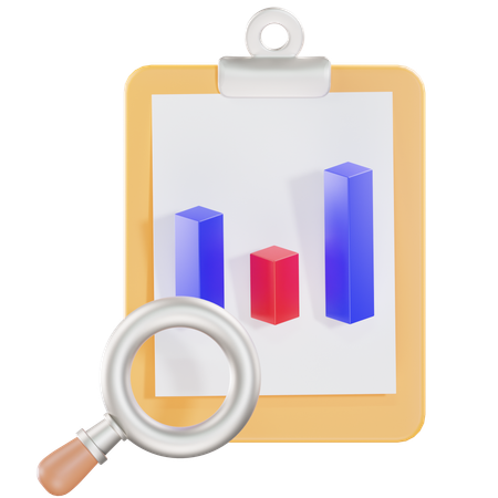 Research & Analysis  3D Icon