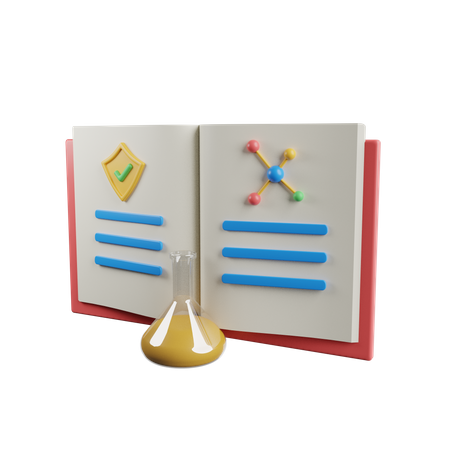 Research Book  3D Illustration