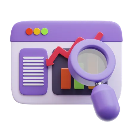 Research Data  3D Icon