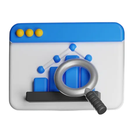 Research Data Insight  3D Icon