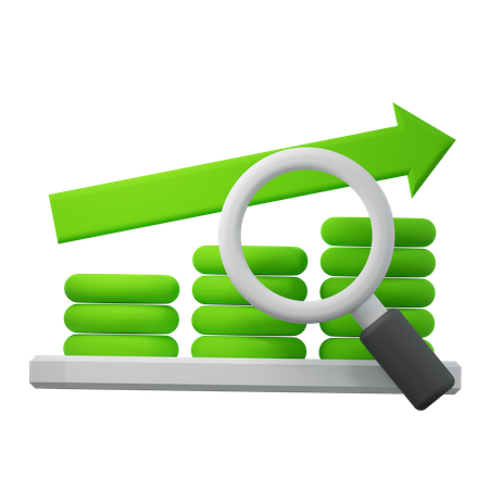 Research Data Insight  3D Icon