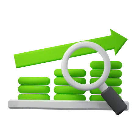 Research Data Insight  3D Icon