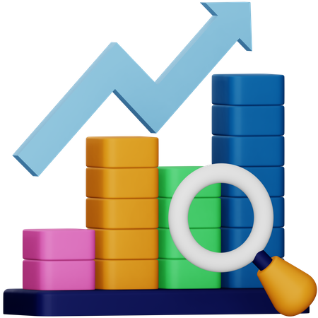 Research Data Insight  3D Icon