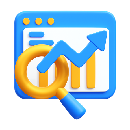 Research Market  3D Icon