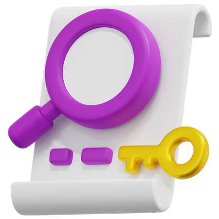 Research Paper  3D Icon