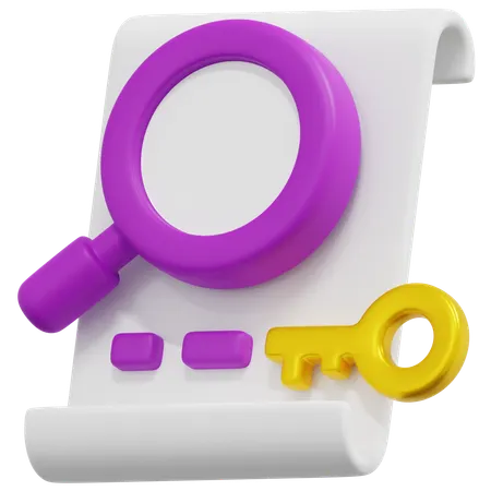 Research Paper  3D Icon