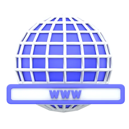 Réseau  3D Icon