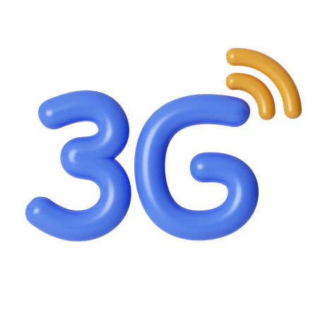 Réseau 3G  3D Icon